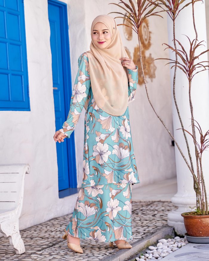 Sipo Eid 2024 Raya Malaysia Pahang More Than 100 Available Print Patterns Muslimah Perempuan Dress Modern Baju Kurung