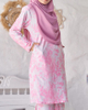 SIPO Eid 2024 Baju Raya Malaysia Baju Kurung Pahang Musulmane Perempuan Korean Moss Crepe Dress Modern Baju Kurung