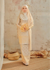 SIPO Eid Baju Raya Malaysia Kurung Songket Tenun Digital Plus Netting Lace with Full Lining Musulmane Perempuan Dress Kurung Modern Cutting Modern Kurung