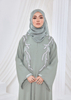 Sipo New Design Malaysia Style Abaya with Exclusive Handmade Beads Muslim Women Dresses