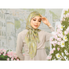 SIPO Wholesale Custom Hijab Cotton Voile Tudung Fashion Muslim Bawal Digital Printed Scarf Square Hijab Luxury-KATIE