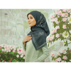 SIPO Wholesale Custom Hijab Cotton Voile Tudung Fashion Muslim Bawal Digital Printed Scarf Square Hijab 115Cm Voile Fabric Luxury-EVELYN