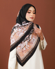 SIPO Customize Premium Cotton Voile Printed Bawal Hijab Malaysia Muslim Print Hijab Scarf