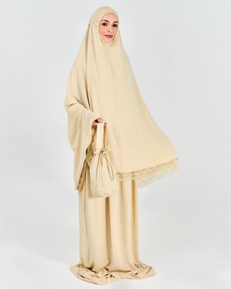 SIPO Muslim Murah Lace Malaysia Ramadan Islamic Women Embroidery Baju Singapore Borong Indonesia Prayer Telekung