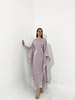 SIPO Kaftan Luxury Organza Dress Women Skirt Kaftan Dresses Women Modest Dress 2024 Islamic Clothing Modest Fashion