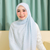 SIPO Luxury Premium Muslim Malaysia Style Cotton Voile Hijab Shawl Head Scarf Printed Floral Hijab Square Bidang 47 Scarf