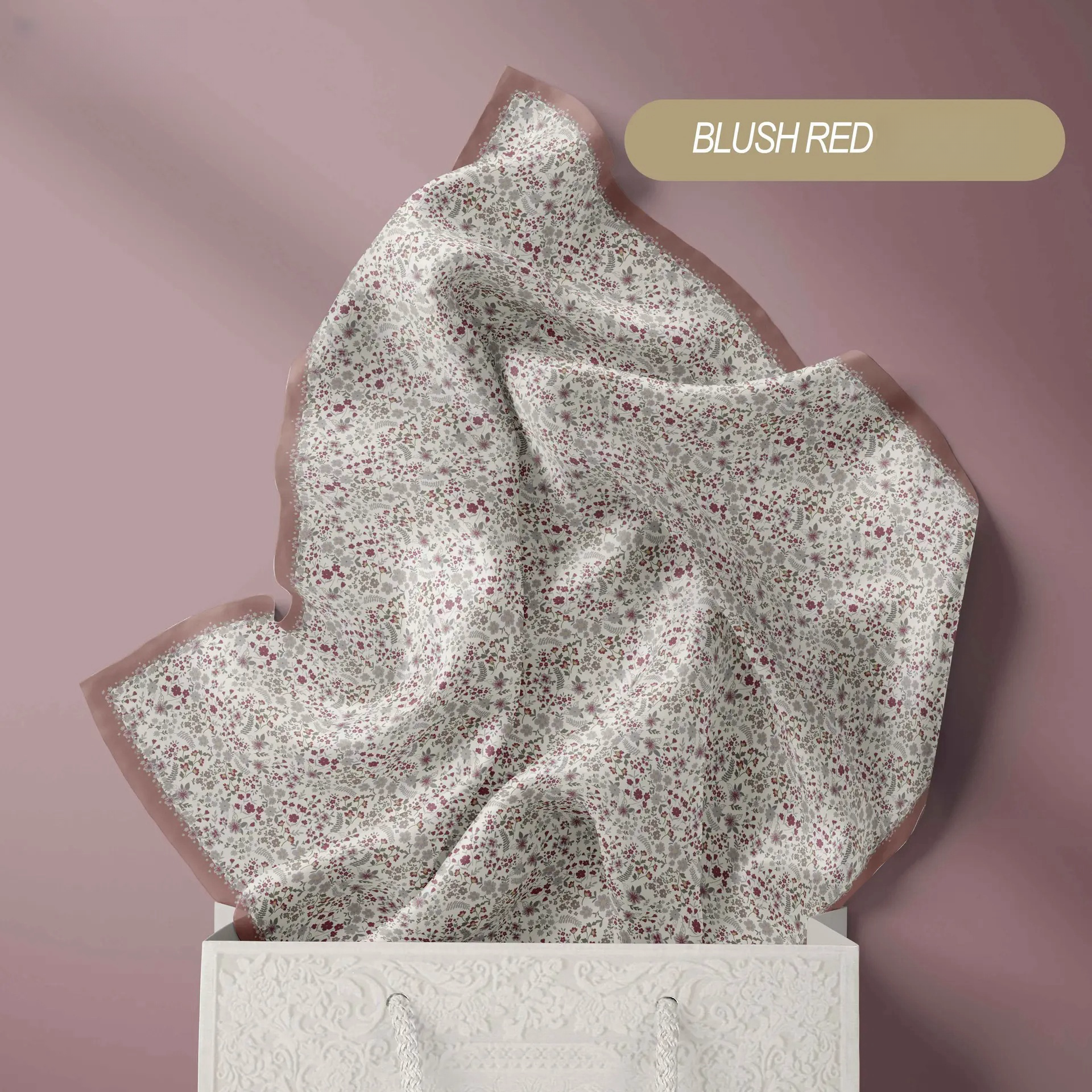 SIPO New Design Floral Borong Tudung Bawal Cotton Premium Malaysia Printed Hot Sale Cotton Voile for Muslim Hijab Scarf