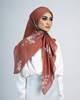 SIPO Fashion Premium Islamic Cotton Silk Hijab Wrap Girl Printed Malaysia Muslim Ethnic Scarf Women Hijab