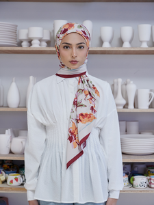 SIPO Wholesale Custom Malaysia Printed Matte satin Hijab Bawal Beatuiful Design Scarf Muslim women shawl