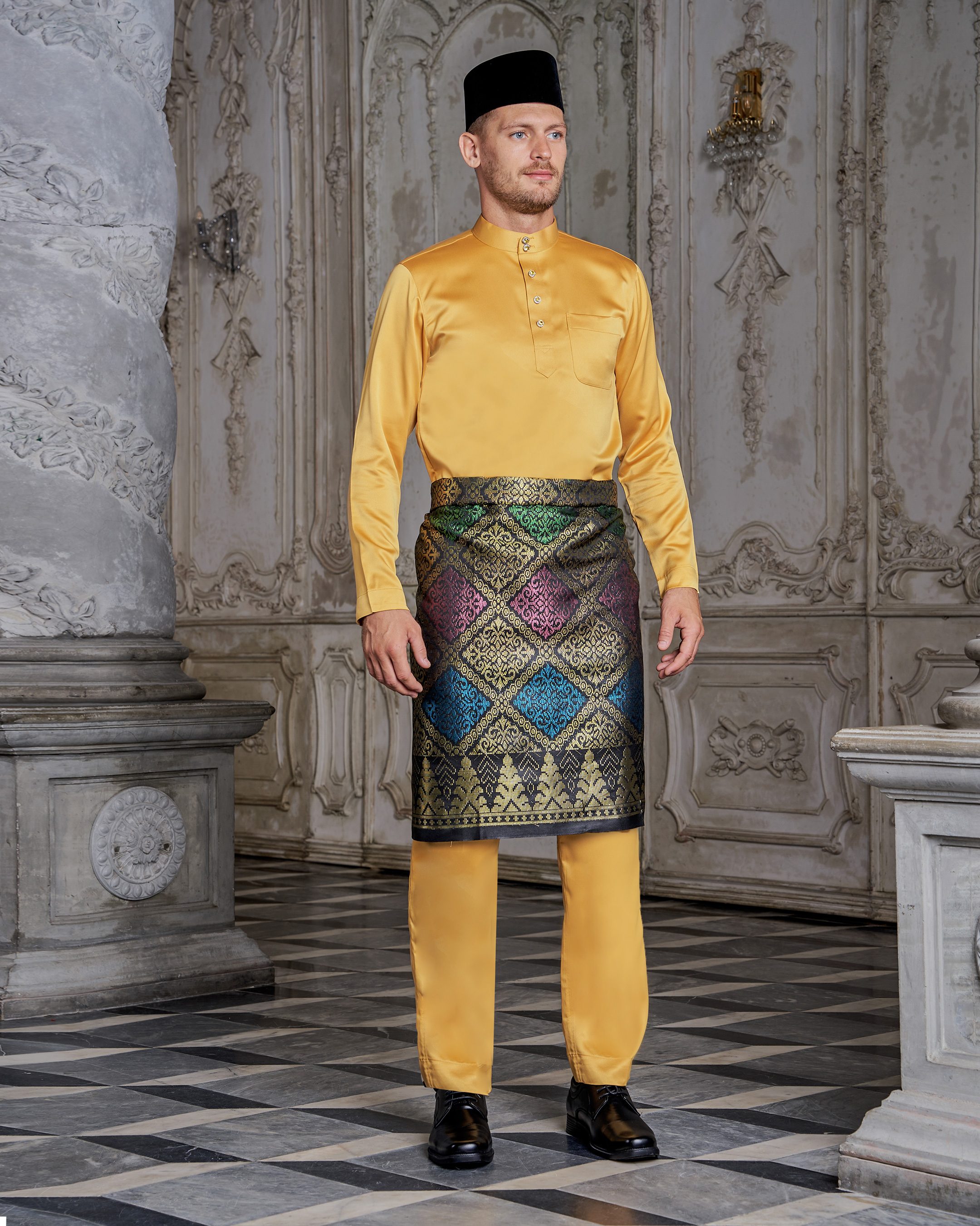 BAJU-MELAYU-HONEY-MUSTARD-2