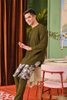 SIPO Elegant Men's Kurta with Key-Hole Neckline and Signature Button Detail