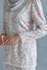SIPO Wholesale Baju Kurung And Malay Clothes Premium Cotton with Body Lace Women Muslim Dress 