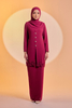 SIPO New Fashion Modern Baju Kurung 2024 with 3D Border Lace Muslim Dress Malaysia Baju Kurung Islamic Dress for Women