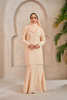 SIPO 2024 Modern Baju Kurung Manufacturer High Quality Premium Cotton Full Body Lace Muslim Women Dress