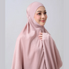 SIPO Eid Muslim Prayer wear Telekung Custom Manufacturer Telekung Korean Silk Malaysia Sorong Telekung Prayer Set