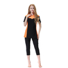 Hot Sex Highly Elastic Short Sleeve Three-Piece Muslim Girls Islamic Women Swimwear Swimsuit