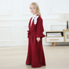 Wholesale Floral Child Kid Modest Muslim Islamic Open Abaya Kimono Cardigan