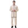 Middle East Double Pieces Modest Botton Line Man Throb With Pocket
