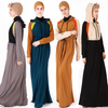 High Quality Spring Season Long Sleeve Muslim Women Gem Abaya Islamic Clothing
