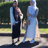 2021 Ins Popularity Modern Modest Cotton Pure Color Ladies Skirt 