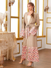 Middle East Muslim Modest Islamic Stitching Lace-up Dubai Arab Cardigan Abaya