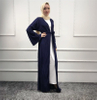 Latest Design New Model Dubai Open Front Abaya Cardigan Kimono Muslim Dresses Islamic Clothing