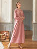 Latest Handmade Floral Hooded Muslim Islamic Abaya Modest Maxi Dress