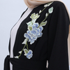 2021 Middle East Open Abaya Cardigan Skirt Applique Sequin Embroidered Cardigan Muslim