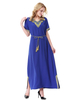 Popular Styles Breathable V-Neck Applique Short Sleeve Muslim Islamic Abaya Dresses Clothing
