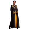 Turkish Modest Round Neck Long Sleeve Robes Muslim Islamic Women Abaya Dress Clothing 