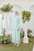 SIPO Luxury Korean Nidha Abaya with Exclusive Lace and Stone Embellishments and Matching Shawl