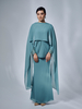 SIPO 2024 New Design Malaysia Baju Kurung Traditional Women Muslim Clothing Premium Chiffon with Italian Crepe Pemborong Baju Kurung 