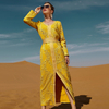 Modest Muslim Women Party Maxi Dresses New Dubai Casual Islamic Clothing Abaya