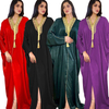 Muslim Women Abaya Dubai Abaya Fabric Muslim Kimono Maxi Modest women thobe