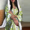  Robe Femme Musulman Prayer Clothes Kebaya Maleisie Vêtements Embroidery Borka Modest Vetement Femme Dubai Women Islamic Clothing Turkish Maxi Dress Open Abaya