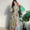 Turkish Women Prayer Clothes Vetement Femme Kebaya Maleisie Dubai Vêtements Embroidery Modest Robe Femme Musulman Islamic Clothing Borka Maxi Dress Open Abaya