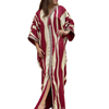  Modest Fabric Print Embroidery Vêtements Muslim Dress Dubai Islamic Clothing Women Borka Kimono Abaya