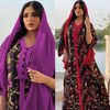  Dubai Maxi Cotton Abaya Embroidery Women Latest Designs Borka Vêtements Print Muslim Dress Islamic Clothing Modest Kimono Abaya