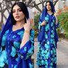  Borka Muslim Dress Print Modest Open Islamic Clothing Vêtements Cotton Embroidery Dubai Women Kimono Abaya