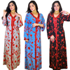 Dubai Vetement Femme Turkish Kimono Women Islamic Clothing Robe Femme Musulman Kebaya Maleisie Modest Maxi Dress Open Abaya