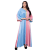  Muslim Dress Kimono Fabric Fashion Modest Embroidery Kaftan Islamic Clothing Wholesale Open Borka Dubai Abaya