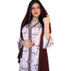  Modest Muslim Dress Embroidery Open Dubai Kaftan Islamic Clothing Borka Fabric Kimono Wholesale Fashion Abaya
