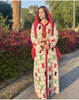  Open Dubai Kaftan Islamic Clothing Muslim Dress Modest Kimono Fashion Embroidery Borka Fabric Wholesale Abaya