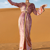 Best Selling Middle East Islamic Muslim Dubai Modest Fashion Temperament Robe Maxi Dresses Loose Abaya