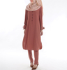 Loose Islamic Maxi Dresses Middle East Dubai Baju Muslim Robe Modest Fashion Abaya