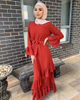  Kaftan 2022 Bat Sleeve Kimono Dubai Morocco Burka Caftan Islamic Clothing Thobe Abaya Muslim Arab Jalabiya Turkish Modest Prayer Women Maxi Dress Abaya