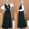  Thobe Muslim Islamic Clothing Bat Sleeve Kaftan Caftan Jalabiya Dubai Turkish Burka Kimono Modest 2022 Abaya Arab Morocco Prayer Women Maxi Dress Abaya