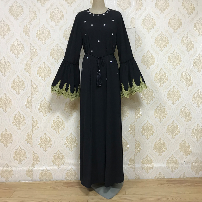  Turkish Arab Thobe Bat Sleeve Dubai Modest 2022 Caftan Burka Jalabiya Muslim Islamic Clothing Abaya Kimono Kaftan Morocco Prayer Women Maxi Dress Abaya
