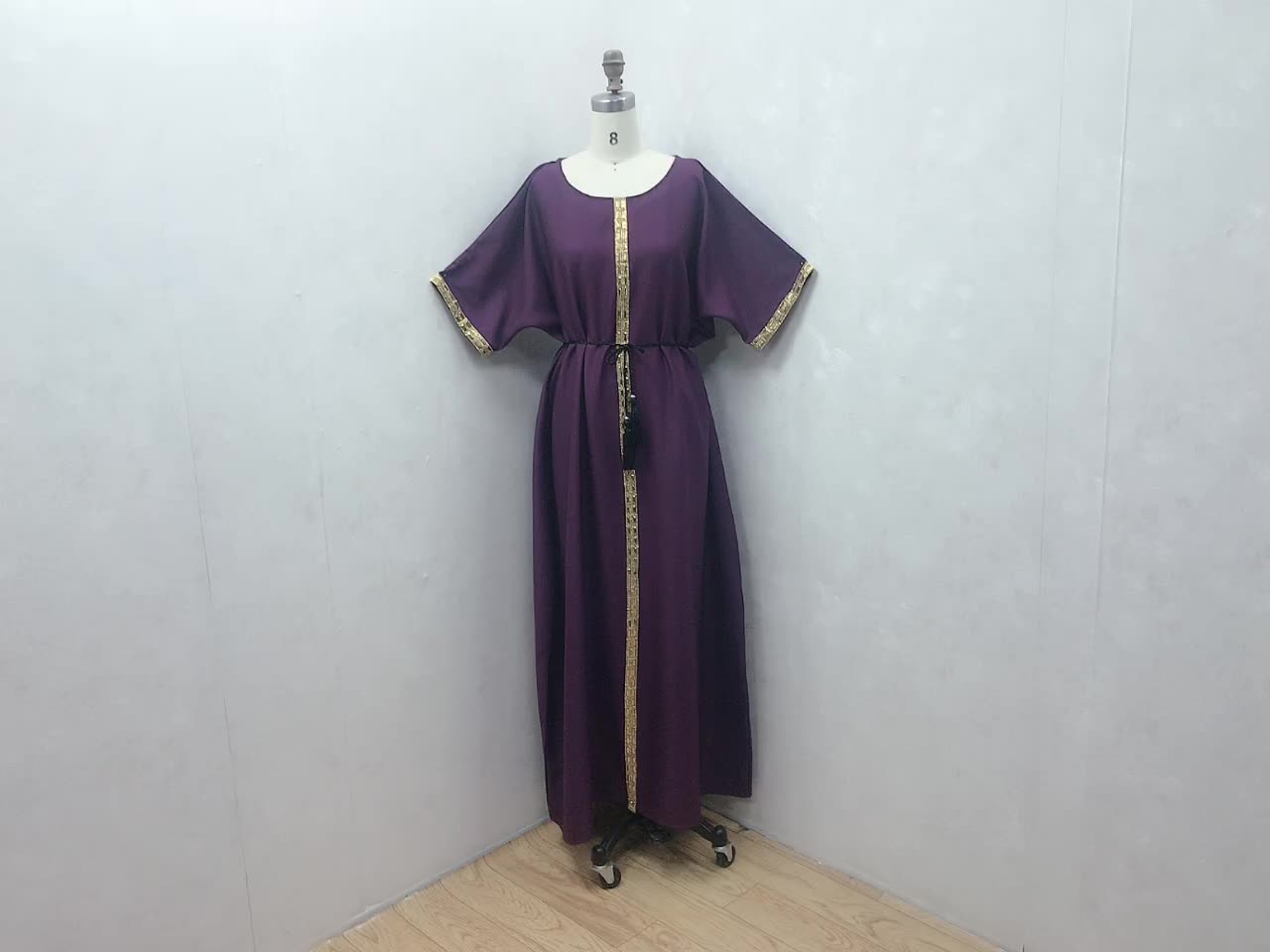  Thobe Muslim Islamic Clothing Bat Sleeve Kaftan Caftan Jalabiya Dubai Turkish Burka Kimono Modest 2022 Abaya Arab Morocco Prayer Women Maxi Dress Abaya