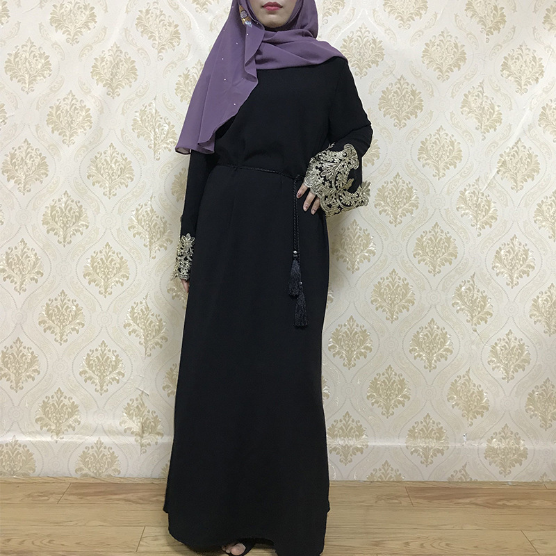  Arab Kaftan Islamic Clothing 2022 Modest Thobe Burka Dubai Turkish Caftan Morocco Kimono Jalabiya Bat Sleeve Abaya Muslim Prayer Women Maxi Dress Abaya